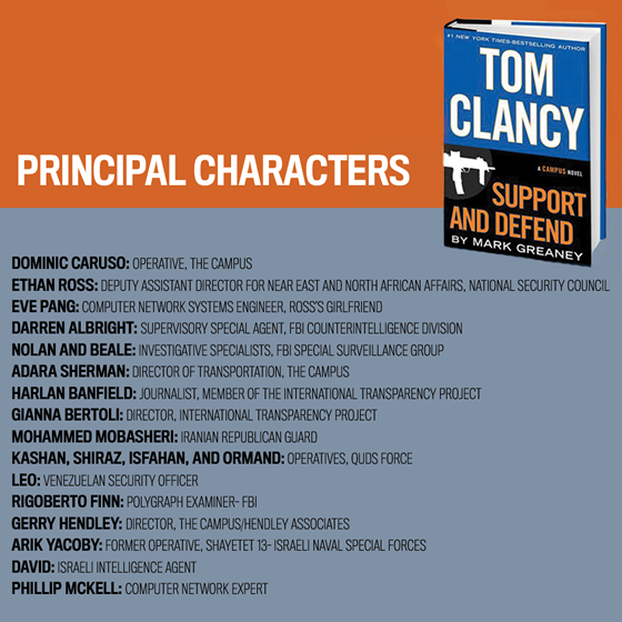 Tom Clancy Support and Defend Tom Clancy